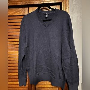 Men’s V Neck Dress Sweater